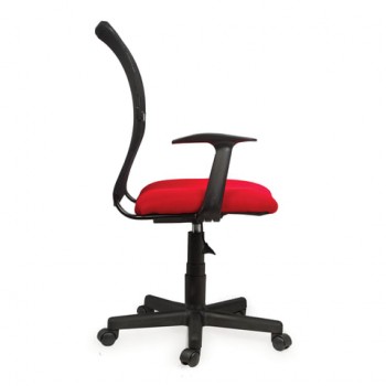Кресло BRABIX Spring MG-307 (красно-черный) в Верх-Туле - verh-tula.mebel54.com | фото