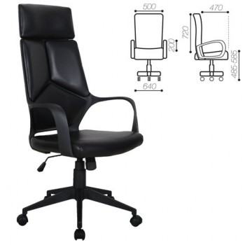 Кресло офисное BRABIX Prime EX-515 (экокожа) в Верх-Туле - verh-tula.mebel54.com | фото