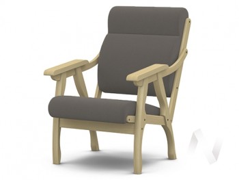 Кресло Вега-10 (бесцветный лак/ULTRA STONE) в Верх-Туле - verh-tula.mebel54.com | фото