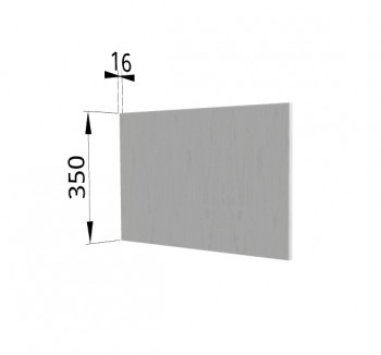 Панель торцевая (для шкафа горизонтального глубокого) ГПГ Ройс (Графит софт) в Верх-Туле - verh-tula.mebel54.com | фото