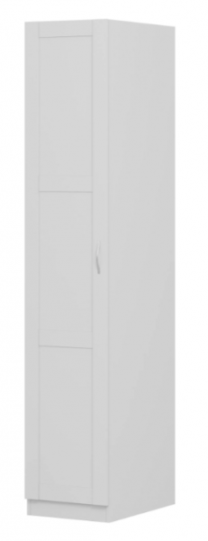 Шкаф однодверный Пегас сборный белый в Верх-Туле - verh-tula.mebel54.com | фото